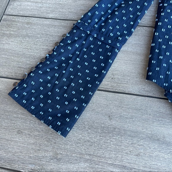 DEREK LAM 10 CROSBY off shoulder long sleeve top blouse FREE SHIPPING - Picture 3 of 12